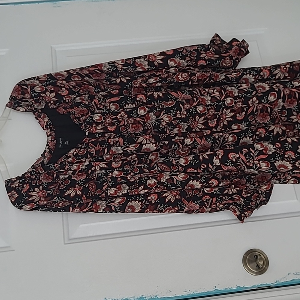 Talbots Scalloped Ruffle, Maxi, Cottagecore XLP - Picture 3 of 16